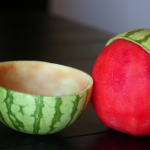 Party trick with a watermelon