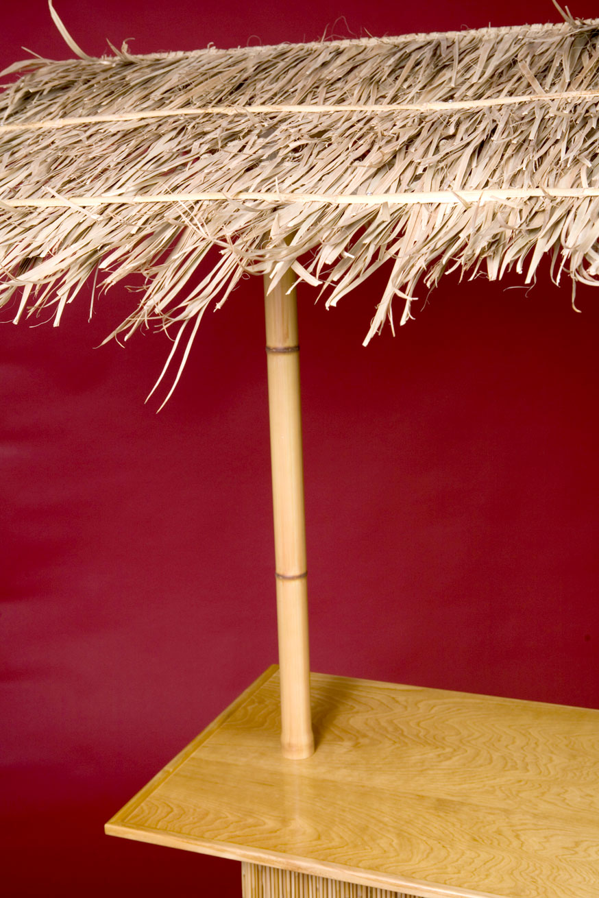 Tiki Bar Features - PVC Bamboo Uprights